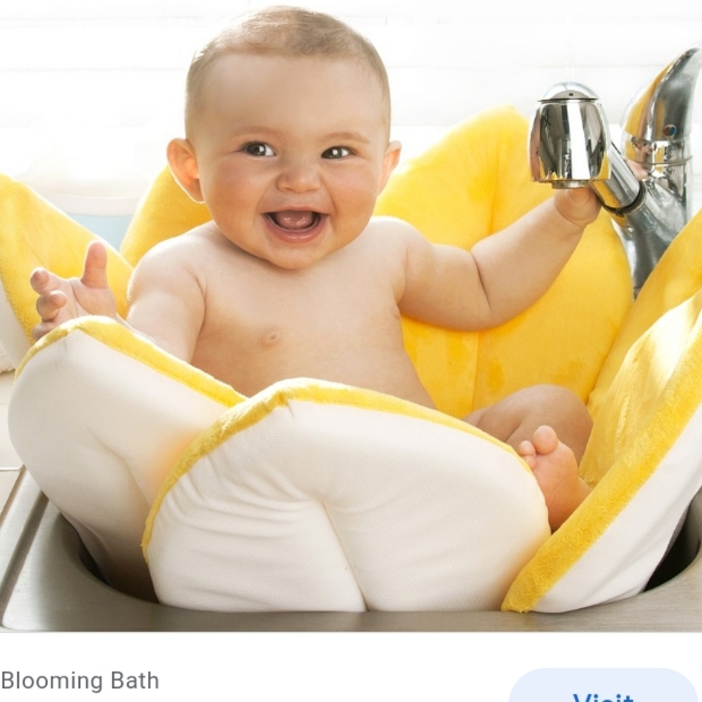 Blooming bath for babies bathtub